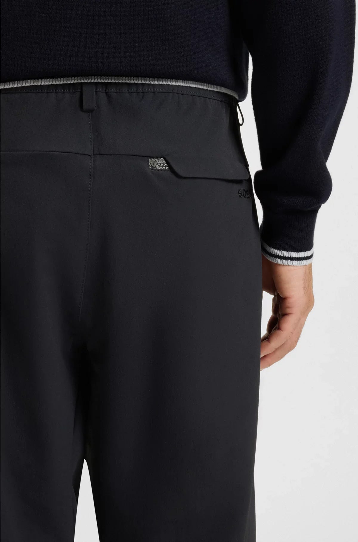 CARGO TROUSERS WITH PINTUCK PLEATS