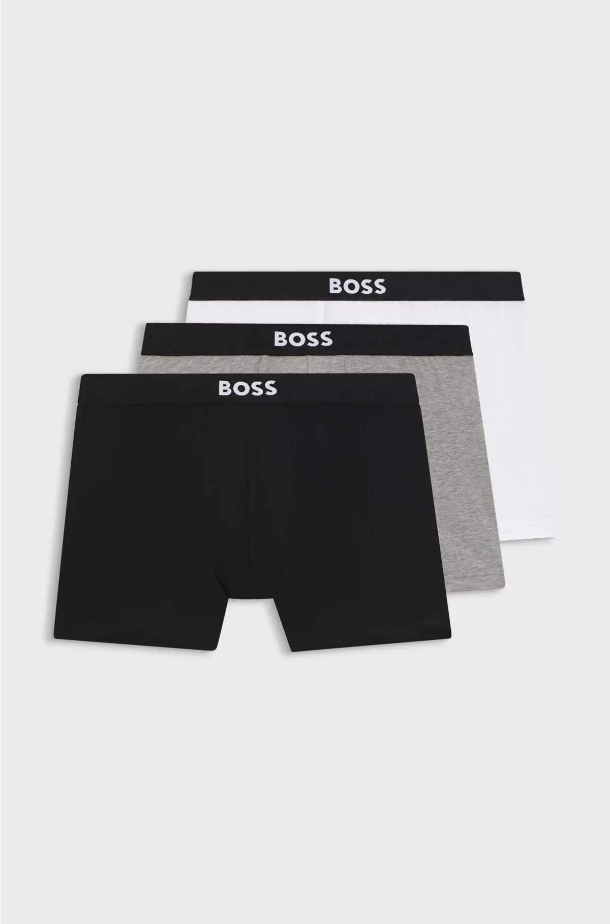 THREE-PACK OF BOXER BRIEFS IN STRETCH COTTON