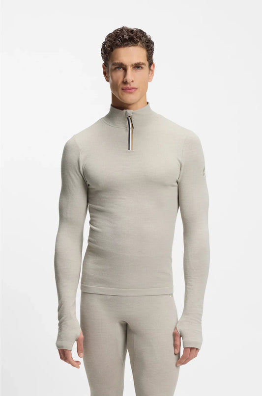 SKI WOOL-BLEND BASE LAYER TOP