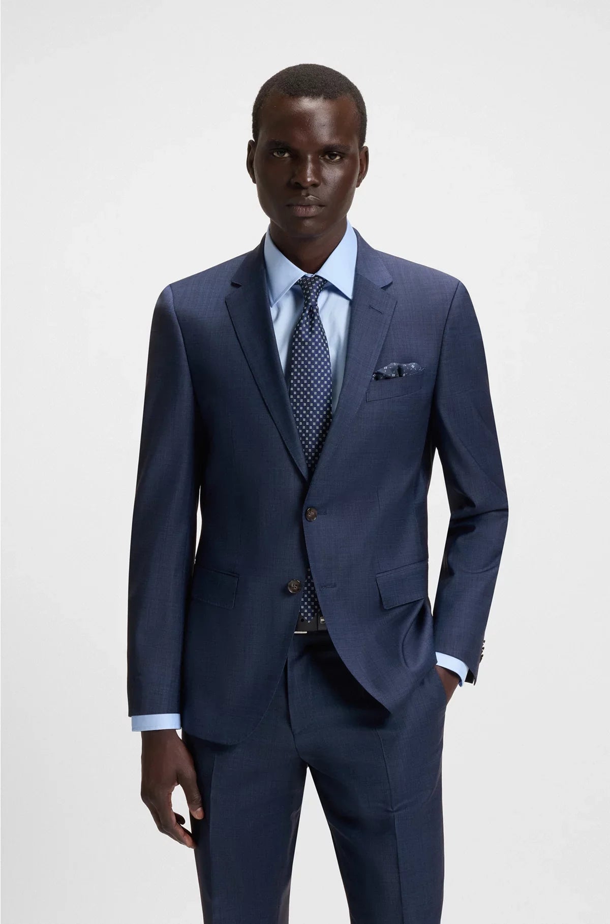 SILK-BLEND TIE WITH JACQUARD PATTERN