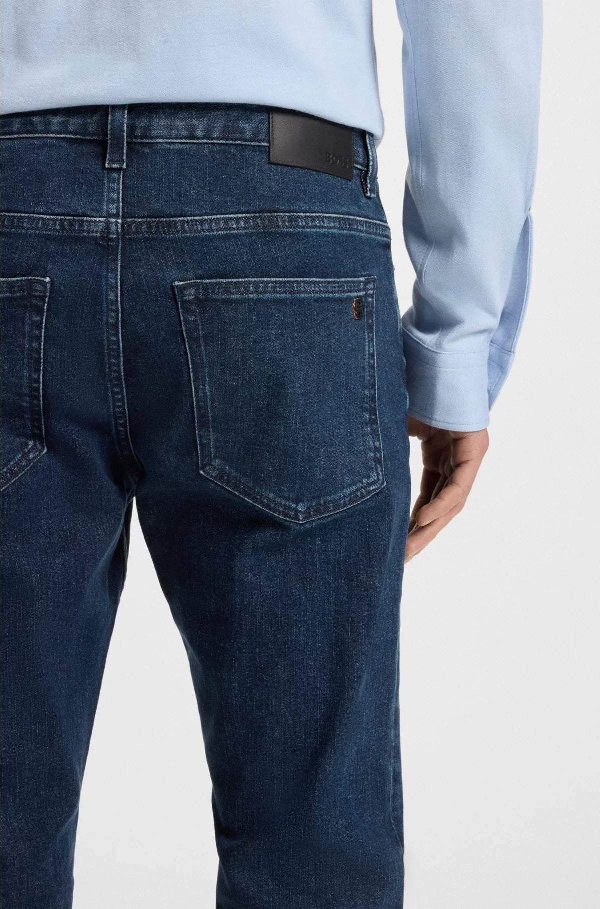 DELAWARE SLIM-FIT JEANS IN BLUE COMFORT-STRETCH DENIM