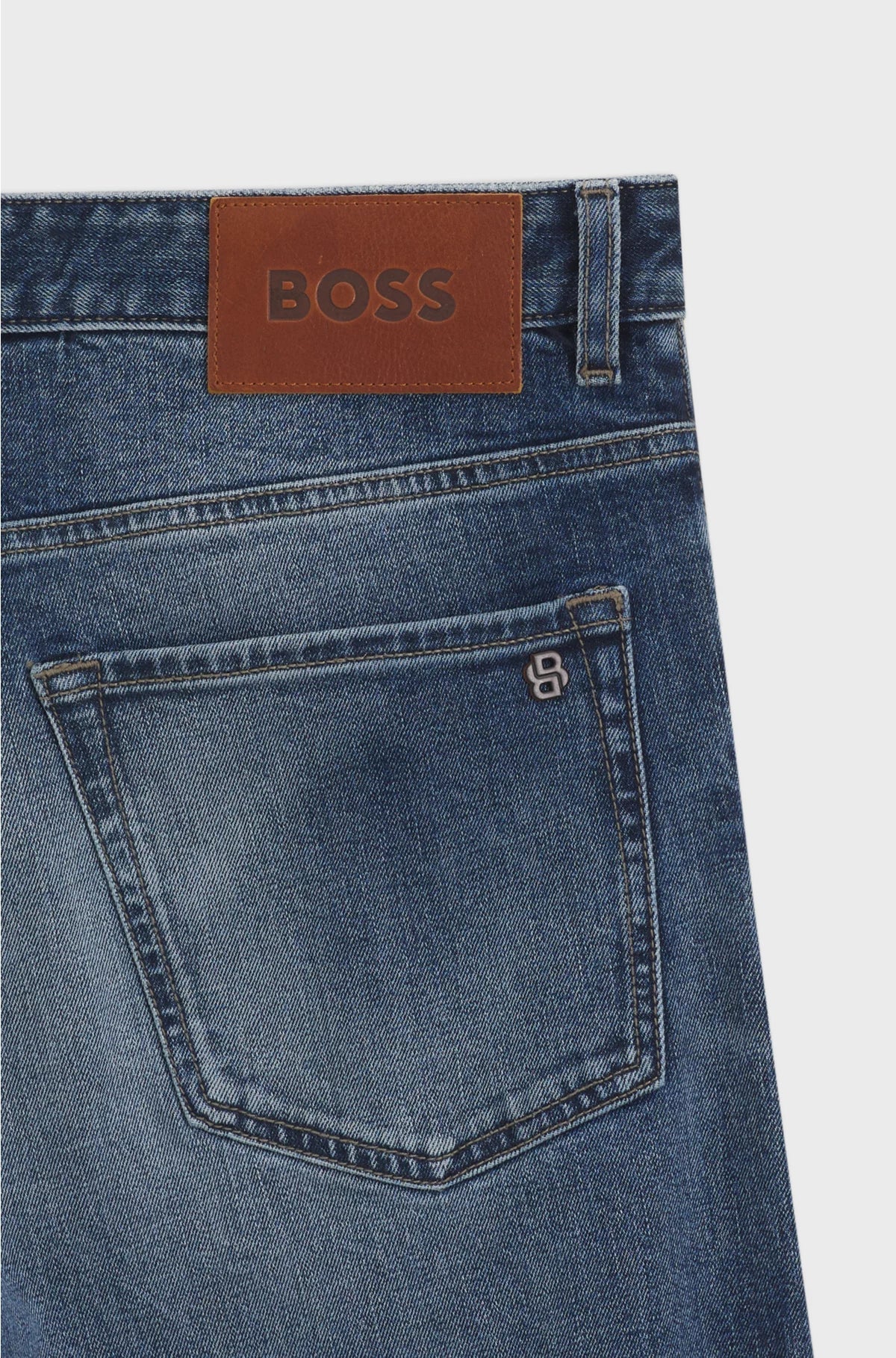 JEANS MAINE REGULAR FIT IN DENIM SELVEDGE BLU