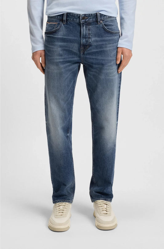 JEANS MAINE REGULAR FIT IN DENIM SELVEDGE BLU