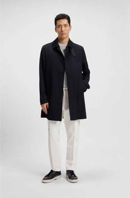 CAPPOTTO REGULAR FIT IDROREPELLENTE IN LANA