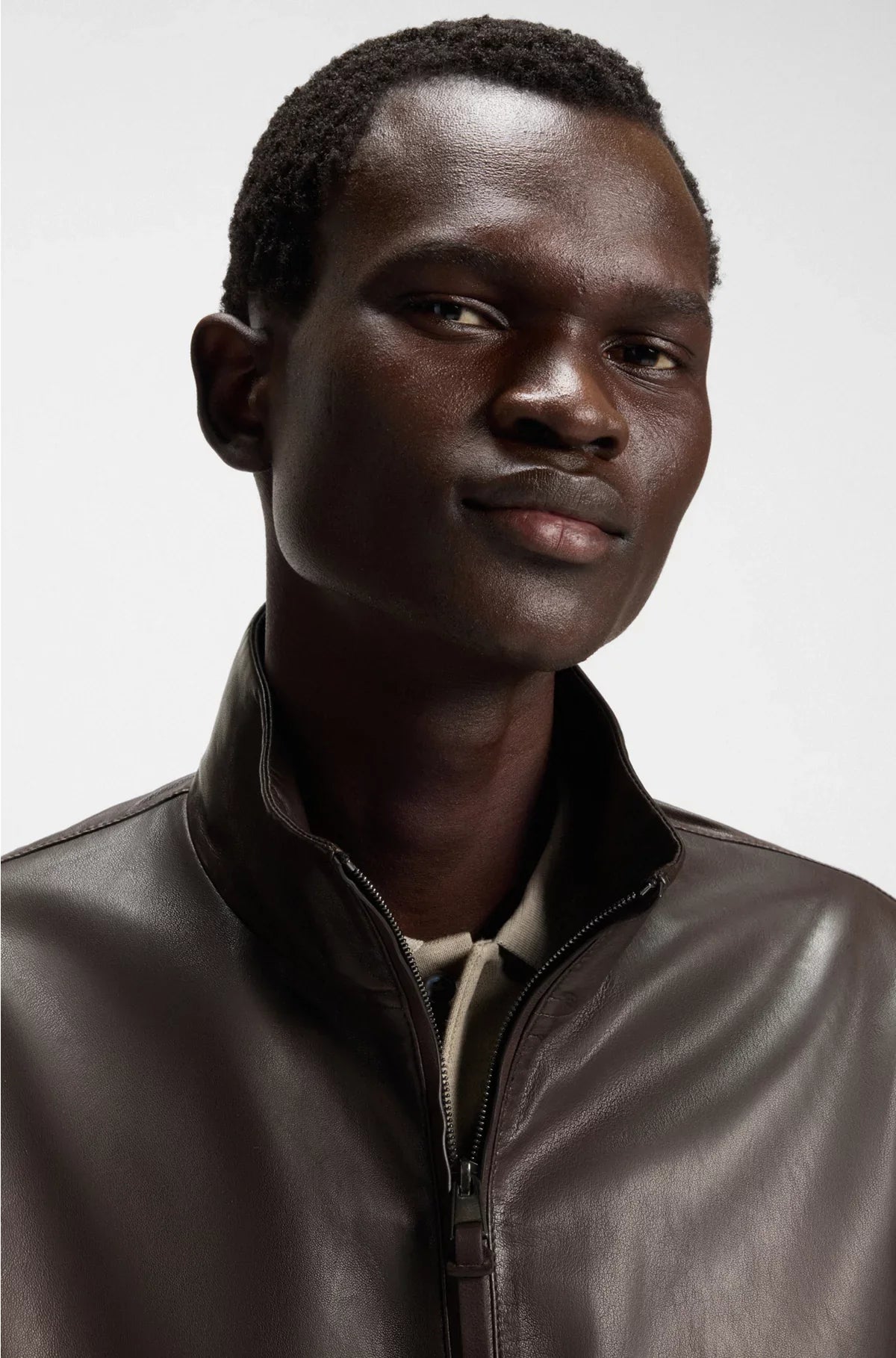 GIACCA REGULAR FIT IN PELLE NAPPA