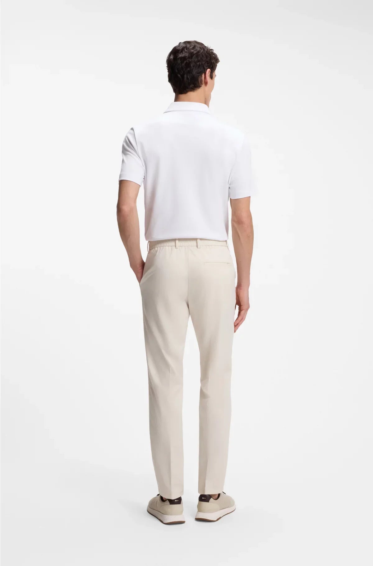 PACKABLE TROUSERS IN WATER-REPELLENT STRETCH FABRIC