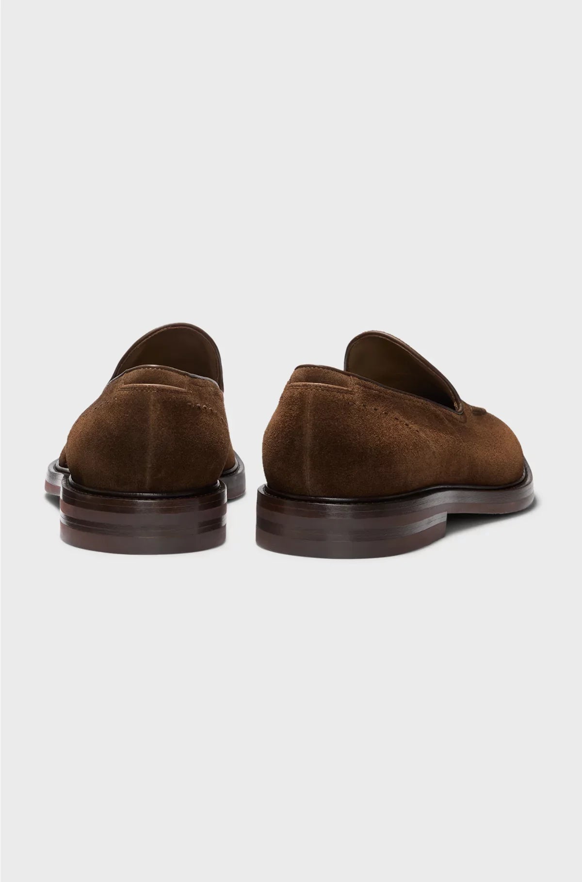 MOCASSINI IN SUEDE CON PROFILI IN PELLE