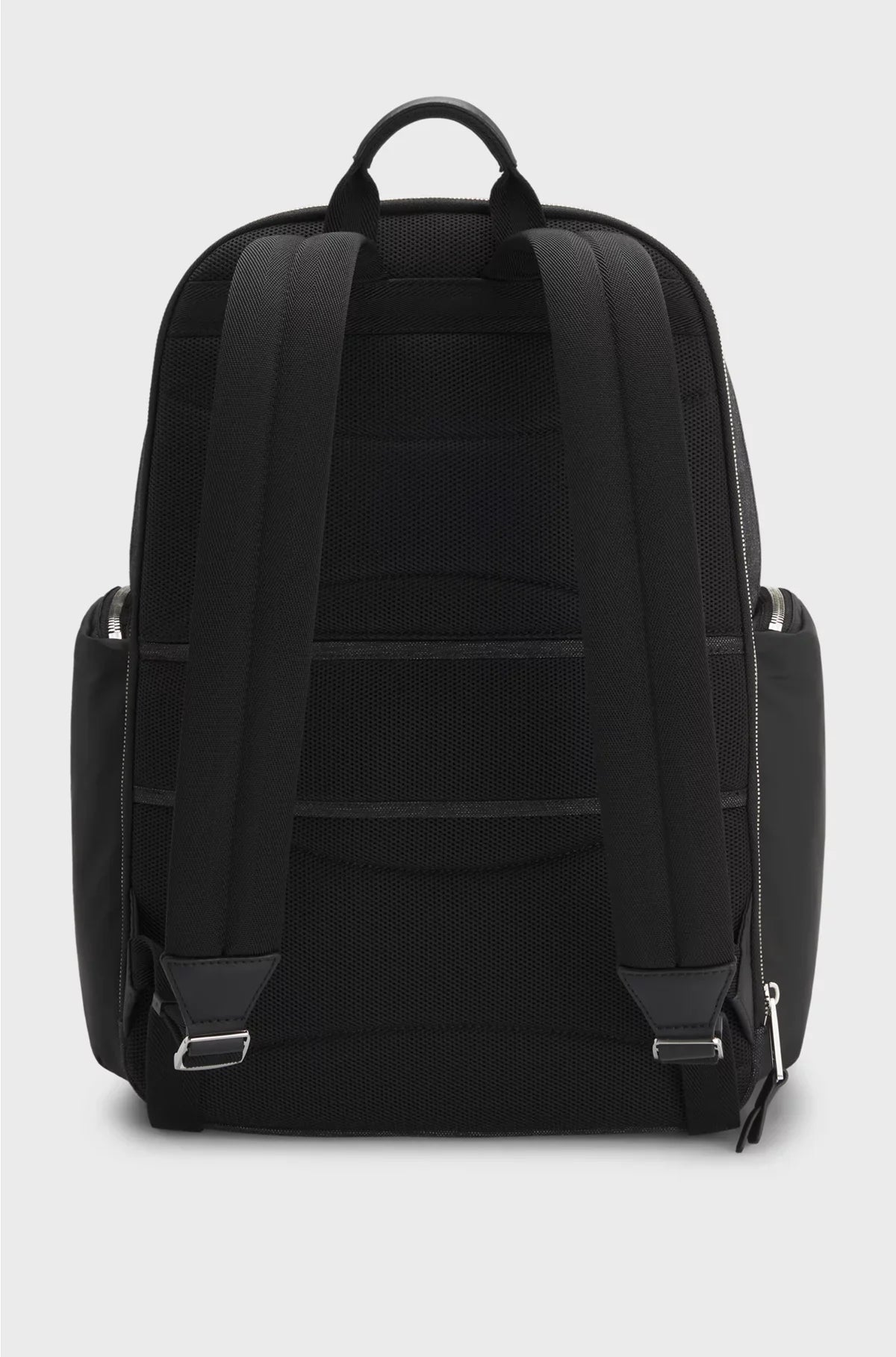 ZAINO CON TASCHE LATERALI A CONTRASTO