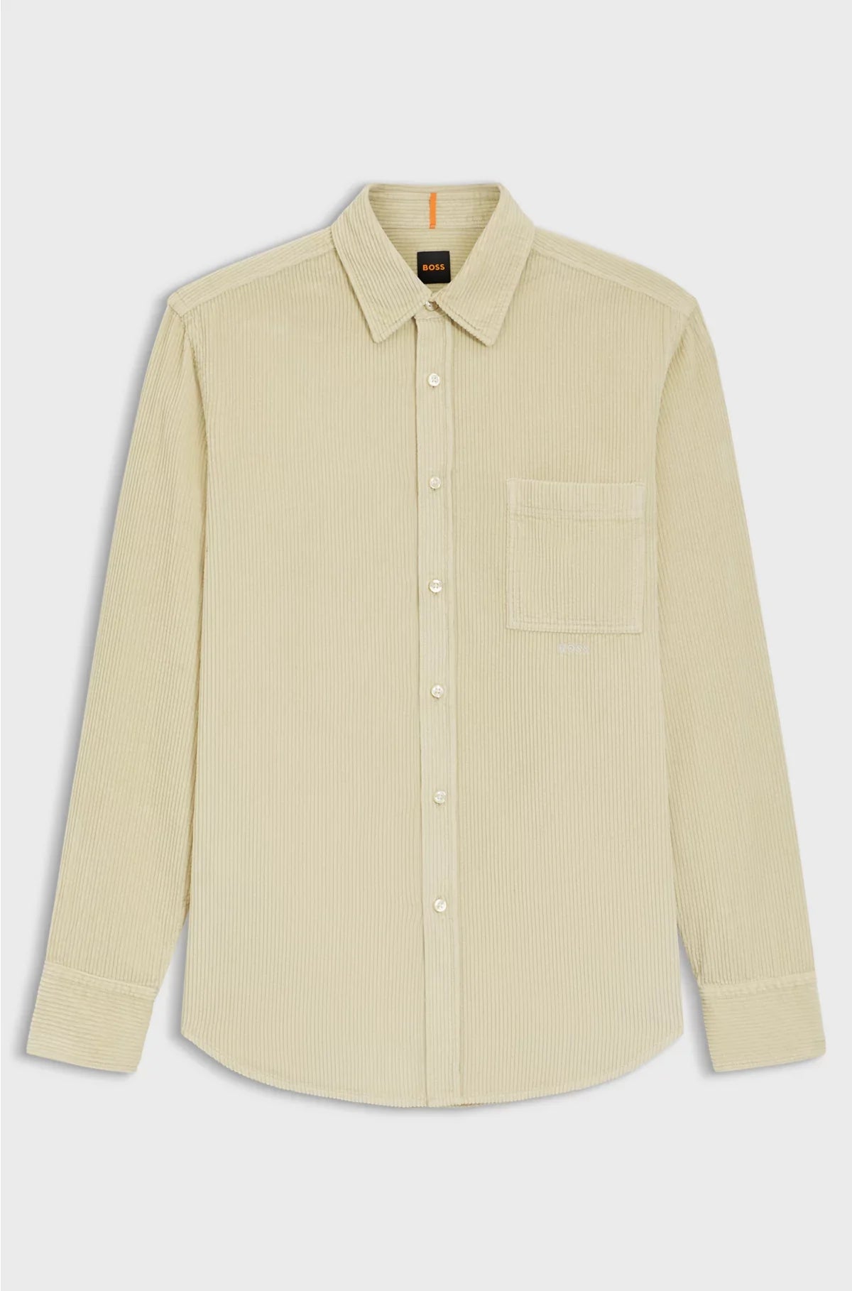 REGULAR-FIT SHIRT IN COTTON CORDUROY