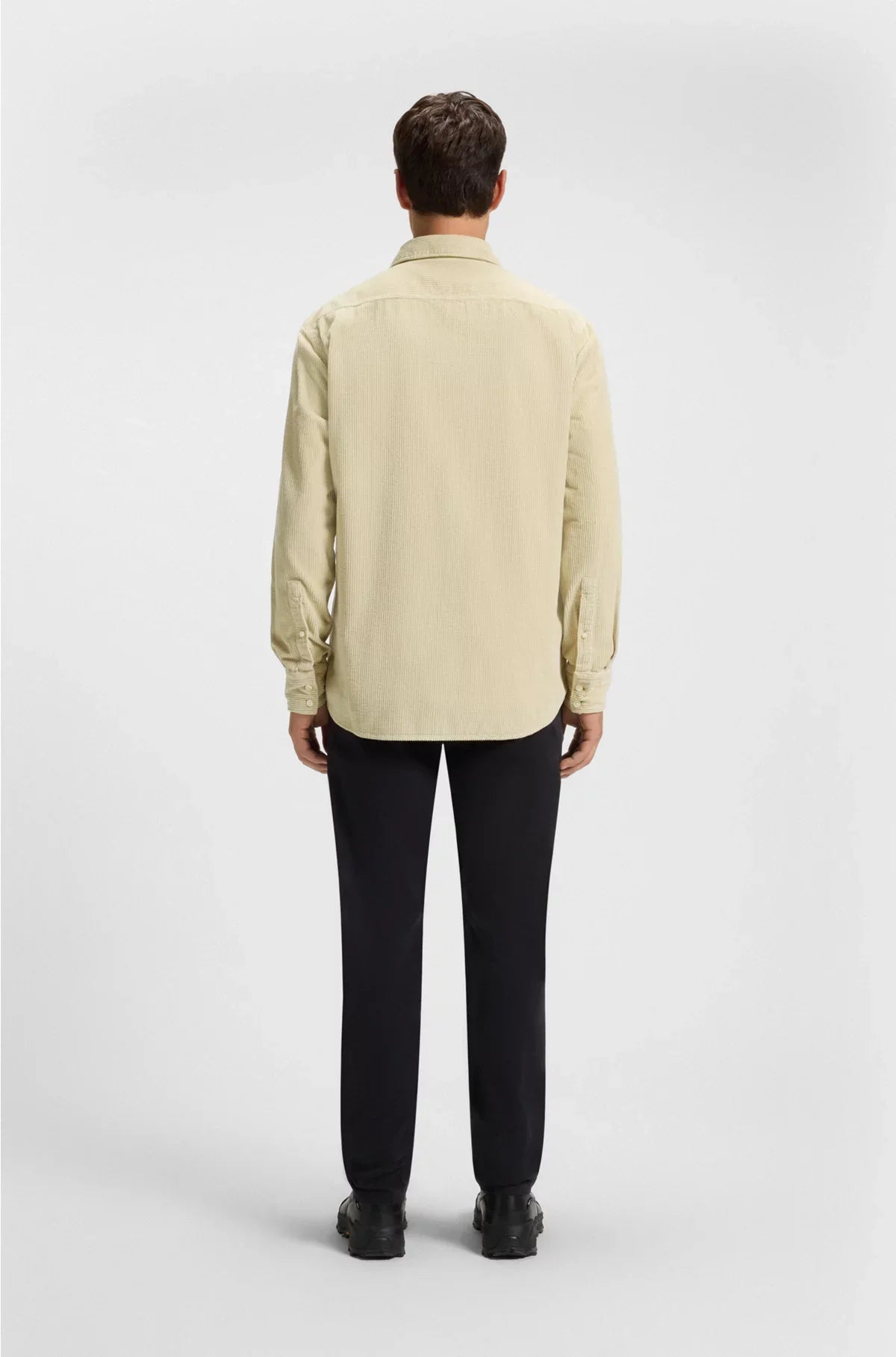 REGULAR-FIT SHIRT IN COTTON CORDUROY