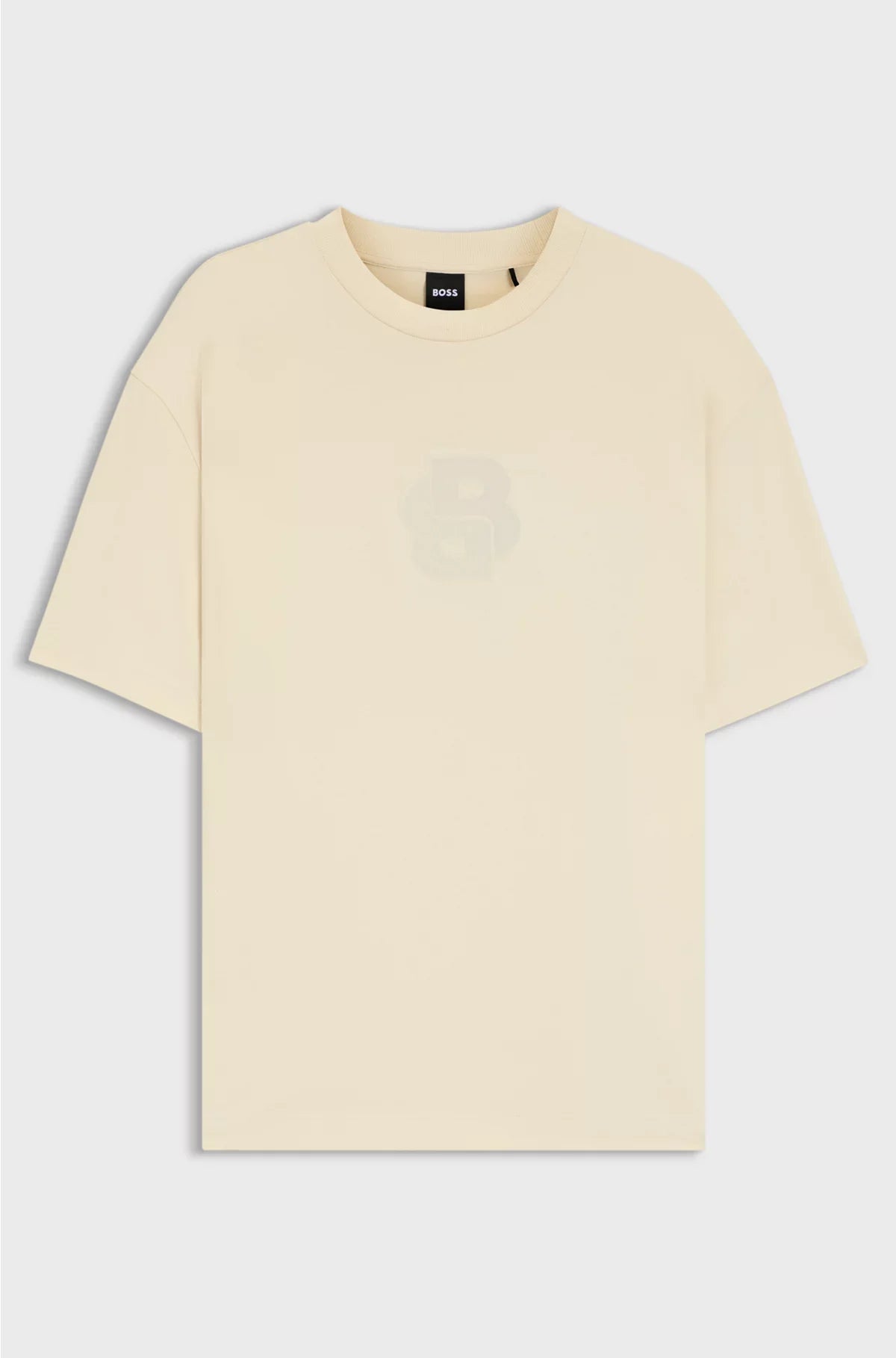 T-SHIRT IN COTONE MANO PESCA CON MONOGRAMMA DOPPIA B