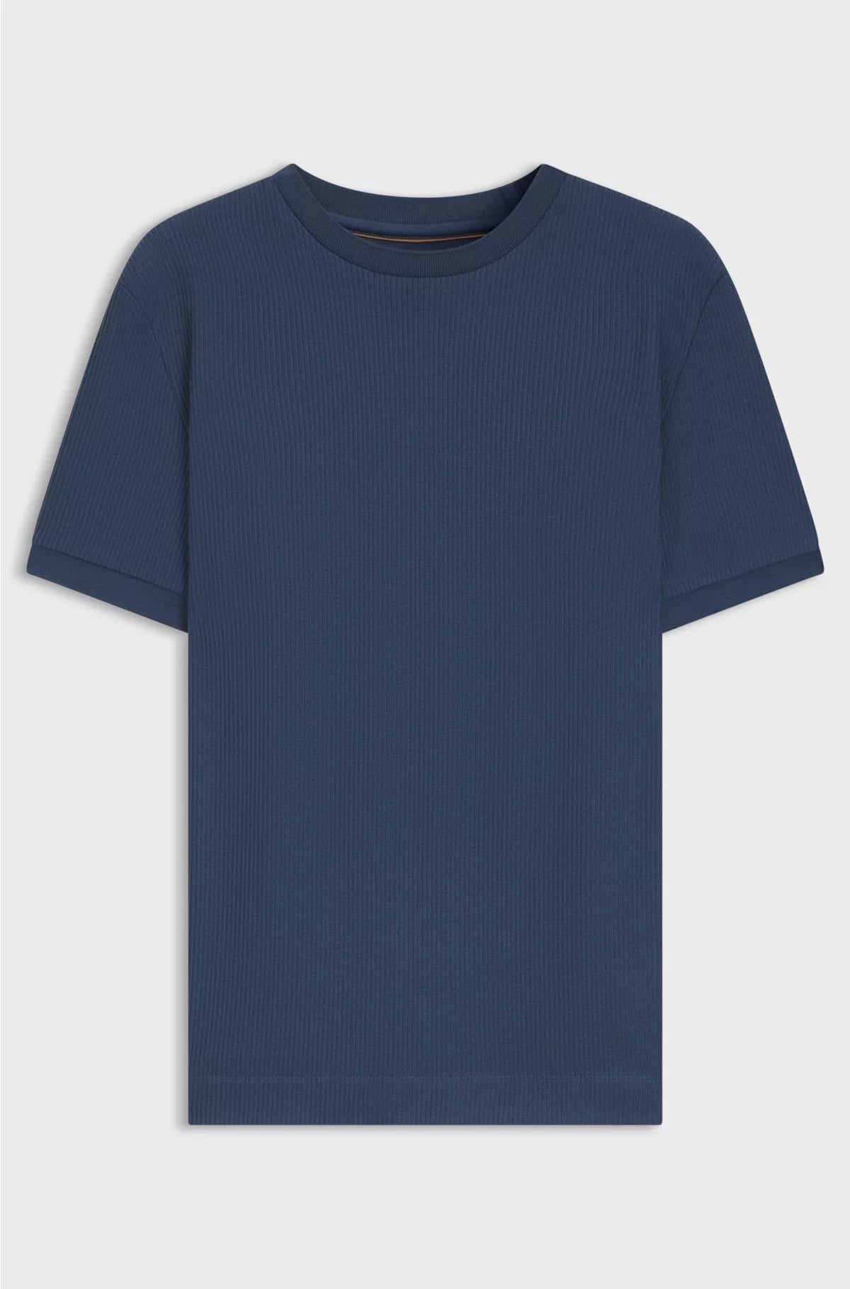 T-SHIRT REGULAR FIT IN COTONE STRUTTURATO