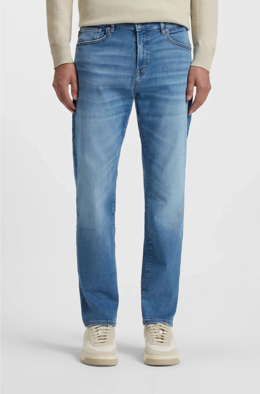 JEANS REGULAR-FIT MAINE IN DENIM STRETCH INDACO