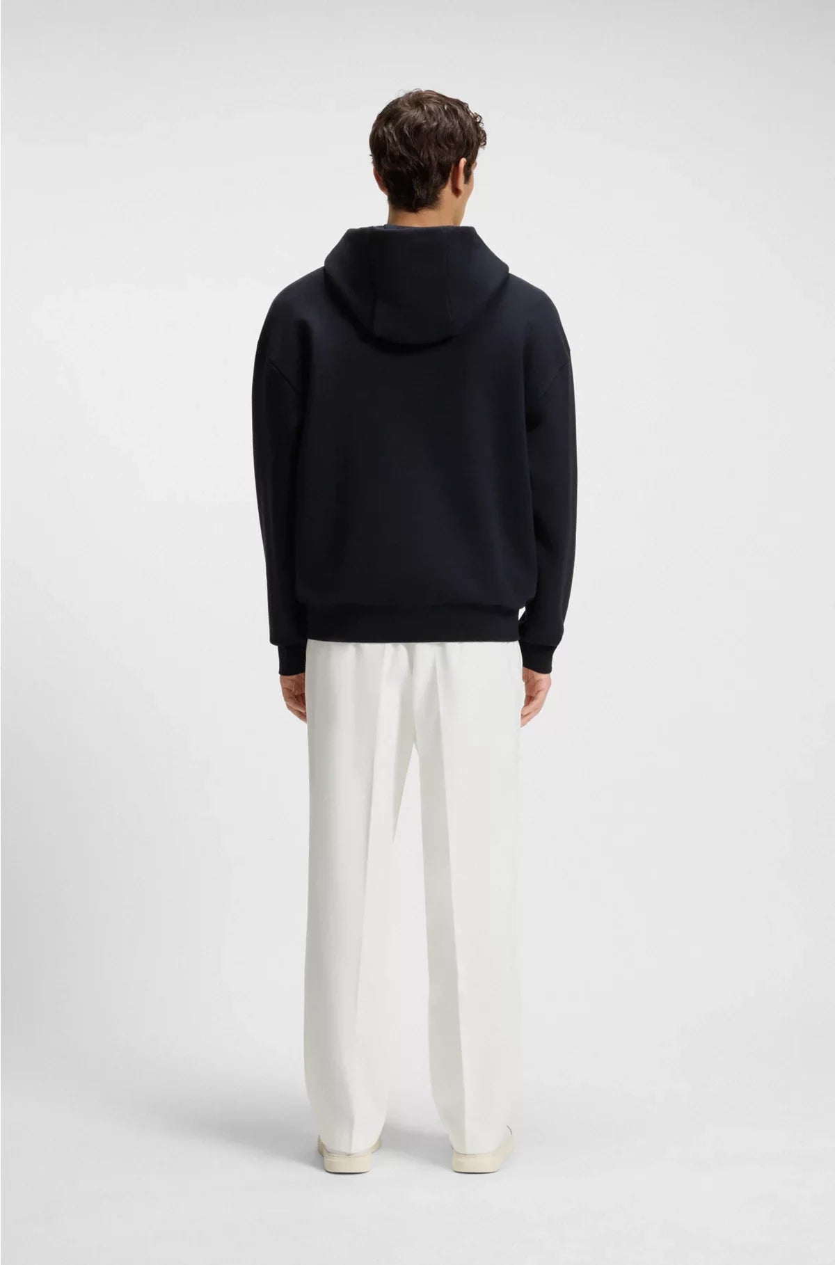 COTTON-TERRY HOODIE WITH ARTWORK