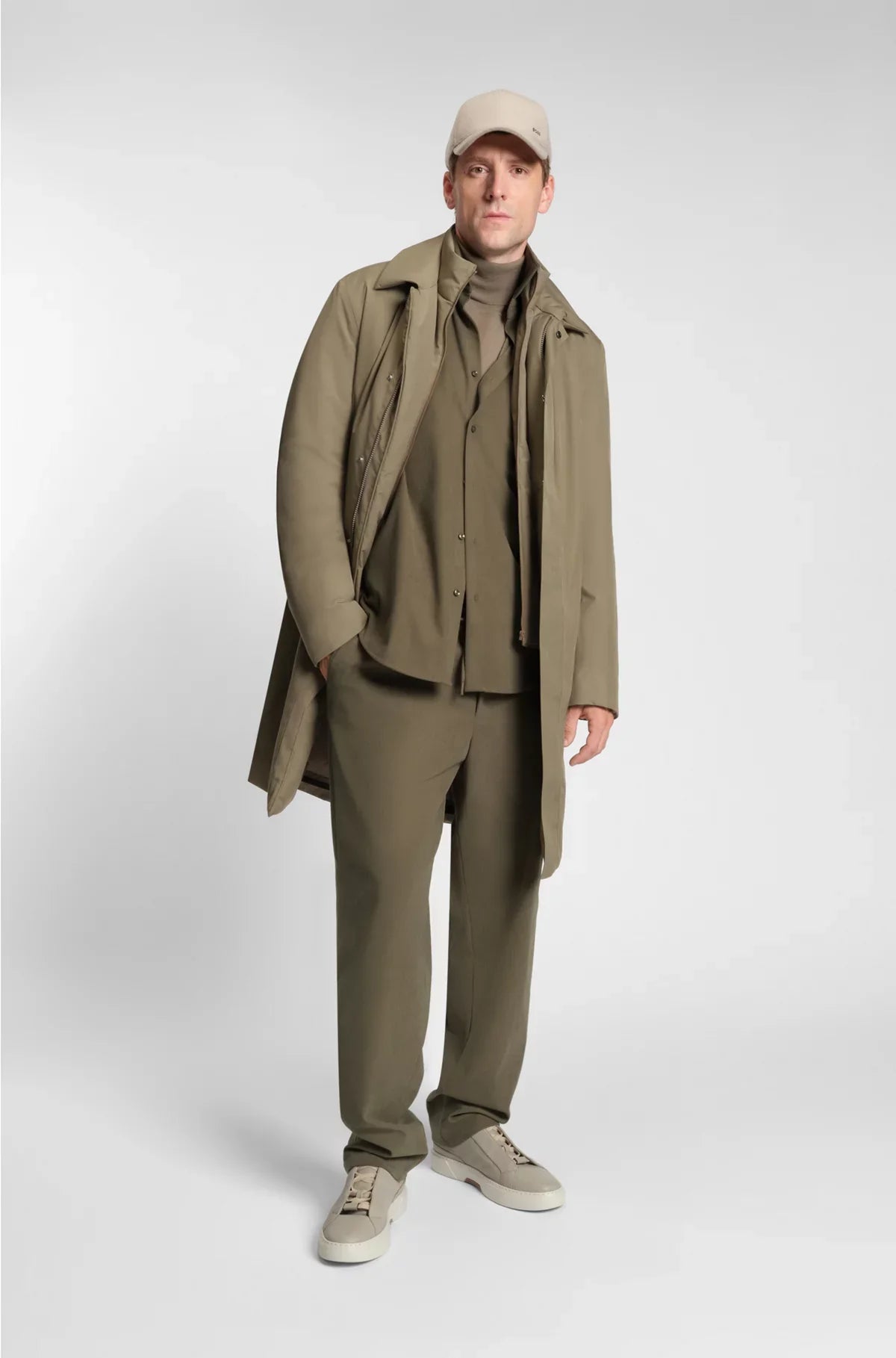 REGULAR-FIT SHIRT IN BABY CORDUROY