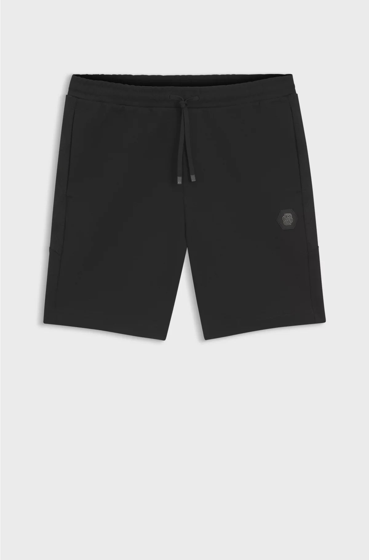 COTTON-BLEND SHORTS WITH DOUBLE B MONOGRAM