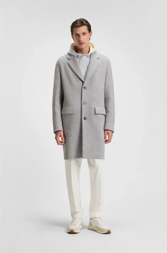 CAPPOTTO DALLA VESTIBILITÀ MORBIDA IN MISTO LANA