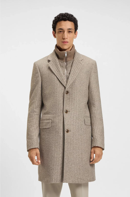 CAPPOTTO SLIM FIT CON INTERNO REMOVIBILE
