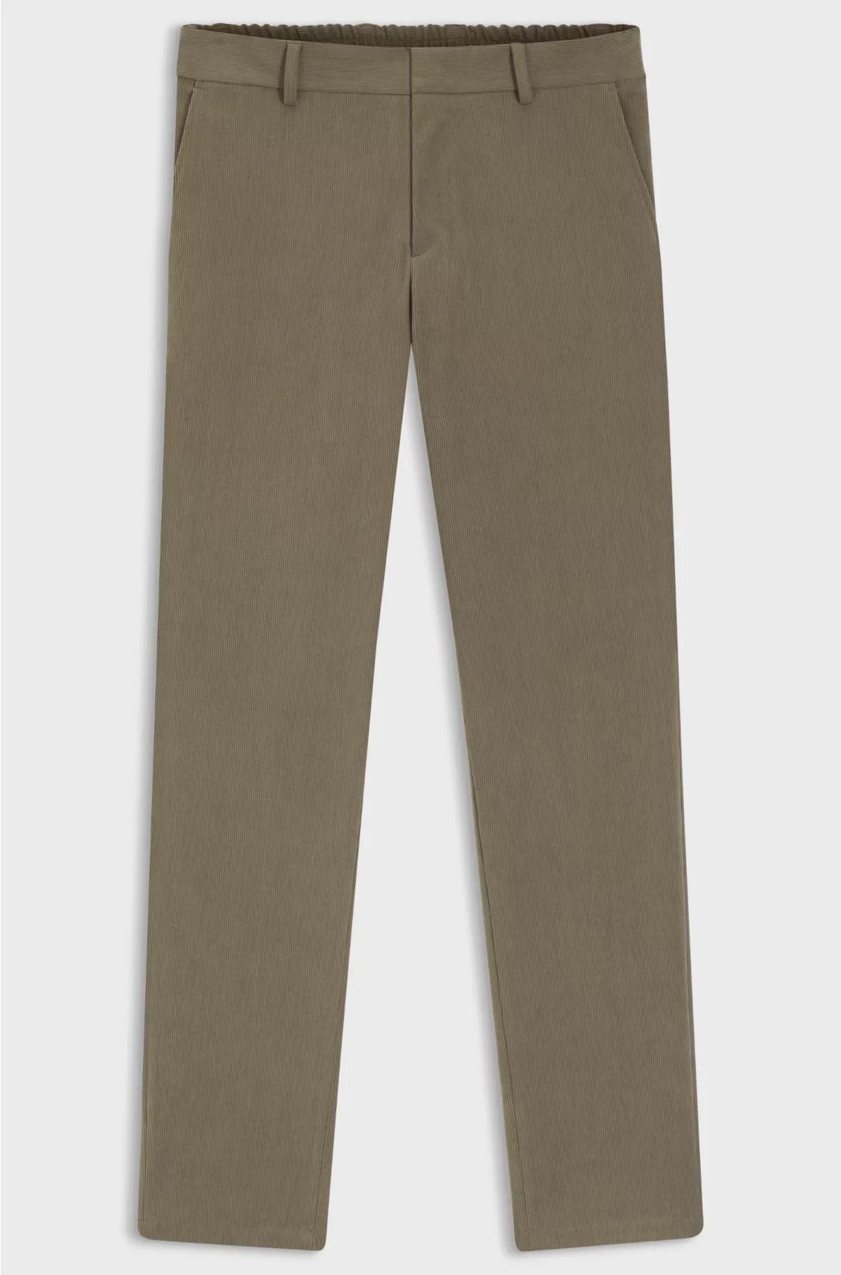 SLIM-FIT TROUSERS IN STRETCH CORDUROY