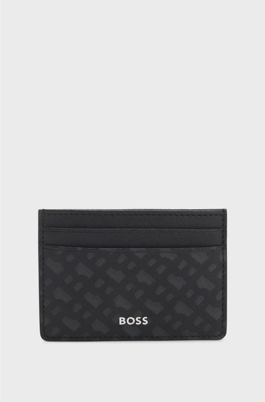 PORTACARTE MONOGRAM CON LOGO GOFFRATO IN LAMINA