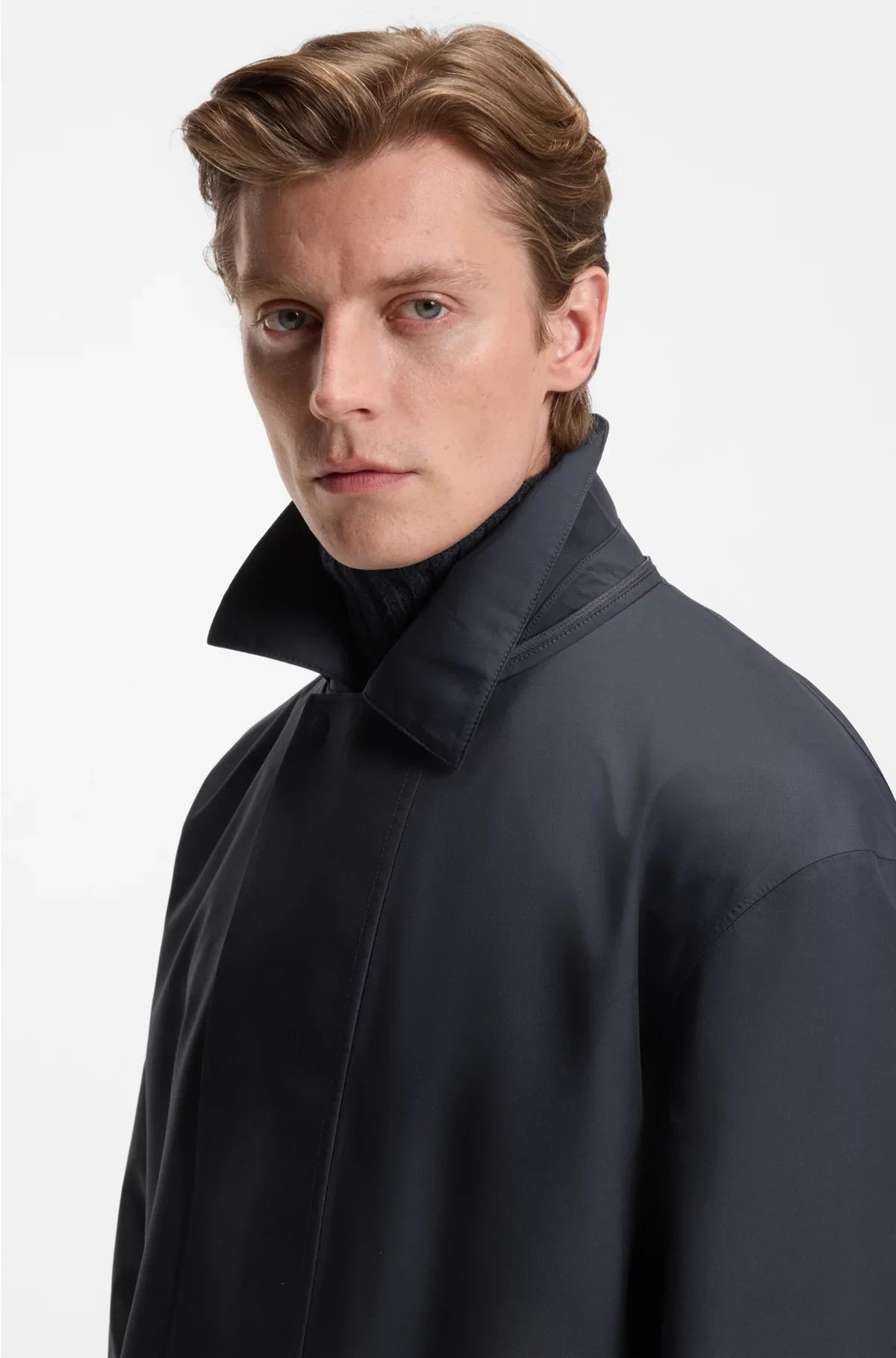 WATER-REPELLENT HOODED JACKET