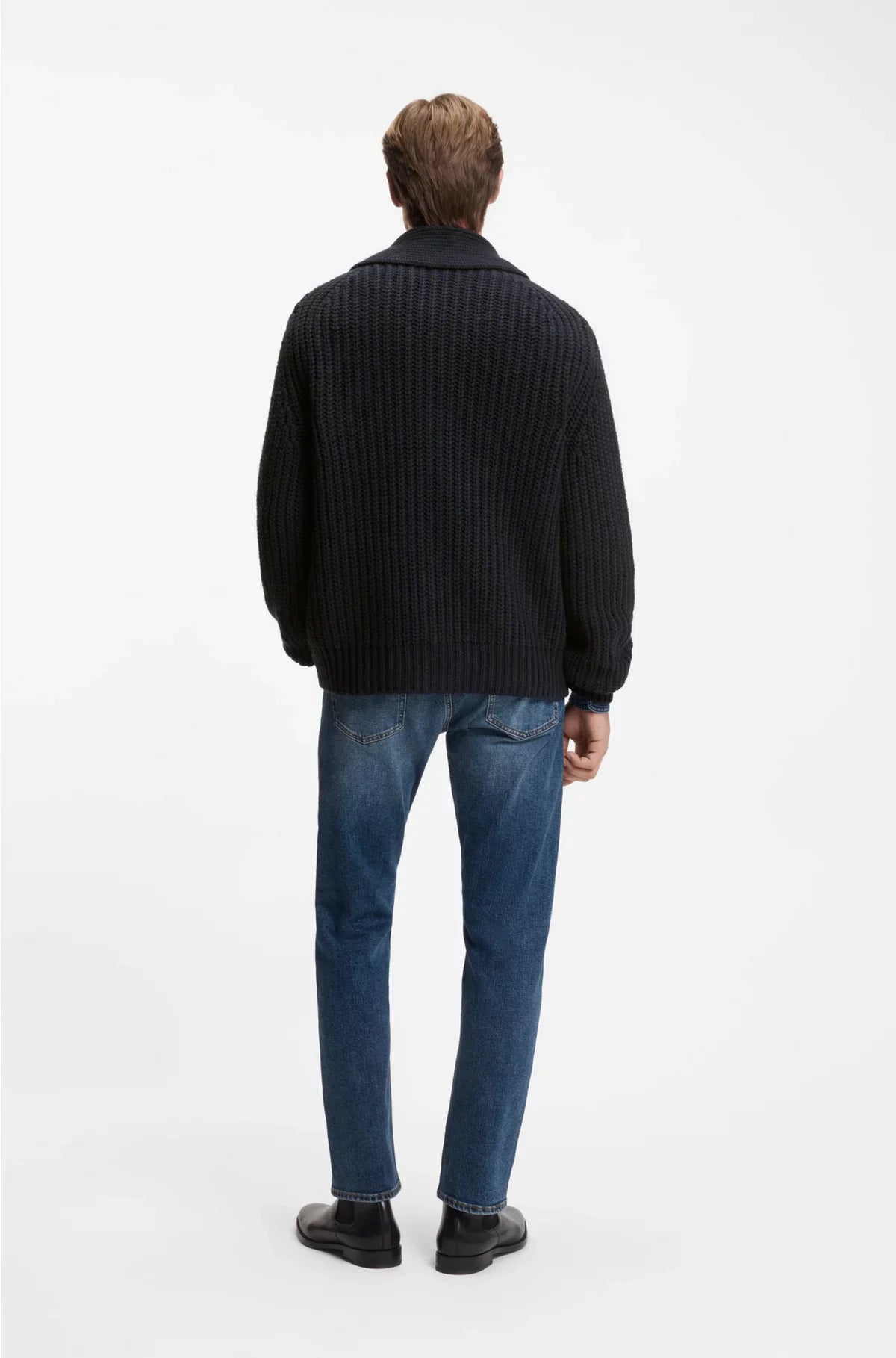 CARDIGAN DALLA VESTIBILITÀ MORBIDA IN LANA E CASHMERE