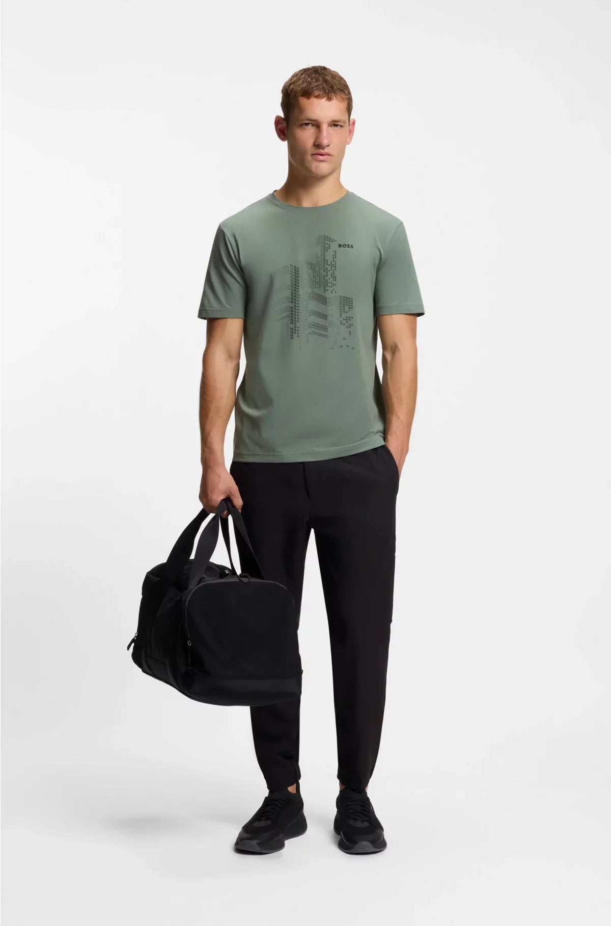 TWO-PACK OF T-SHIRTS IN STRETCH-COTTON JERSEY