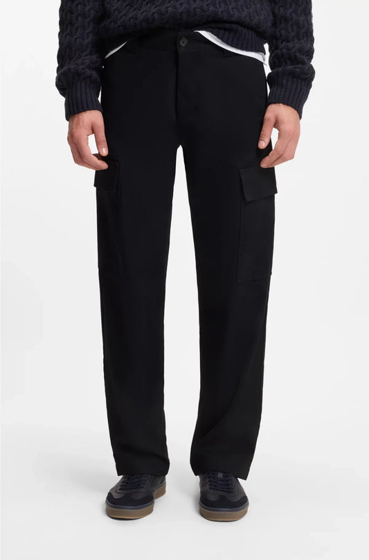 CARGO TROUSERS INMICRO-PATTERNED COTTON