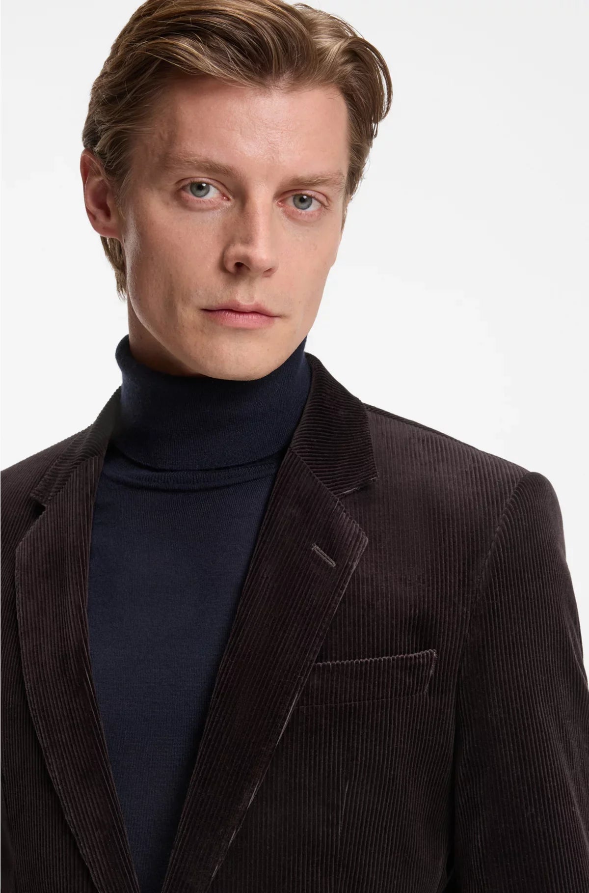 BLAZER IN STRIPED COTTON
