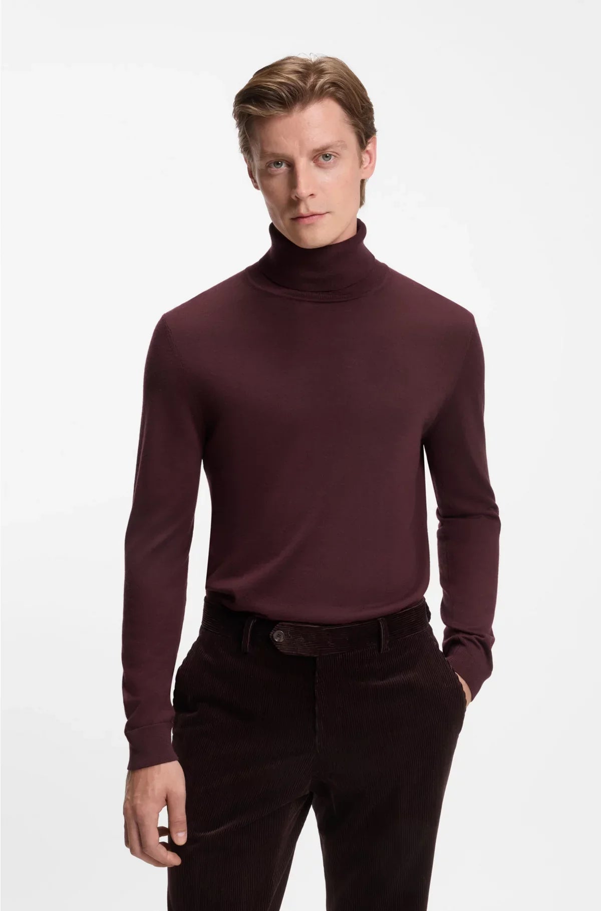 ROLLNECK SWEATER IN CASHMERE