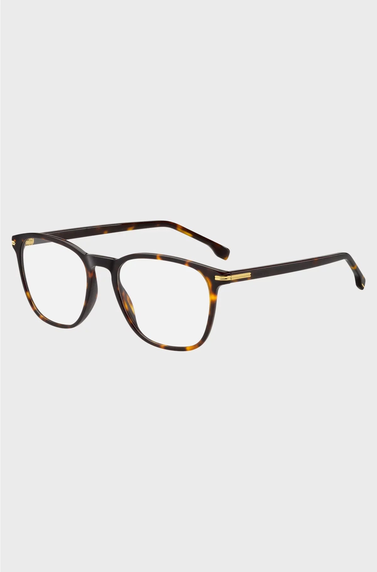 HAVANA-ACETATE OPTICAL FRAMES WITH GOLD-TONE HARDWARE