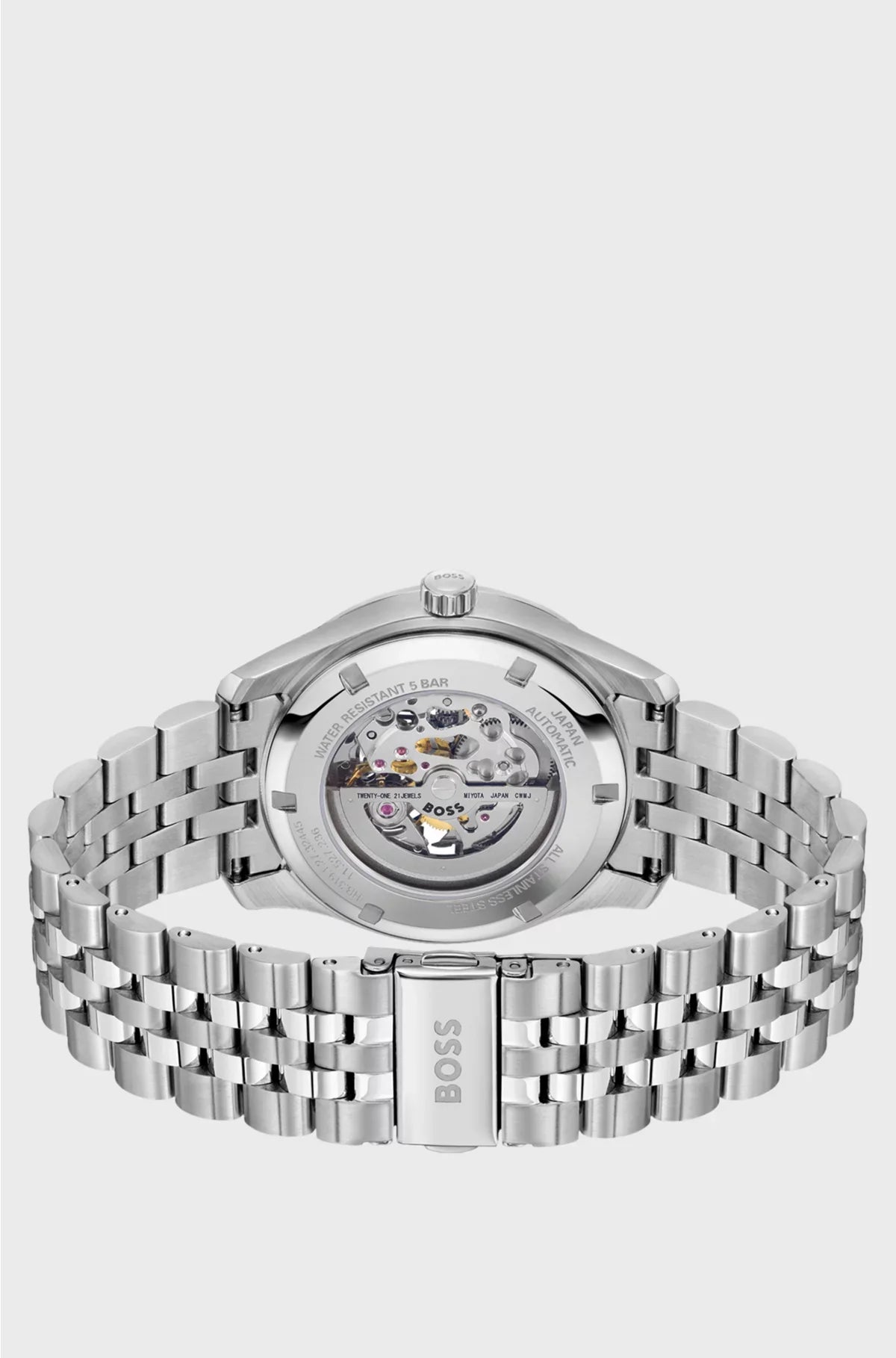 OROLOGIO AUTOMATICO PRINCIPLE IN ACCIAIO INOSSIDABILE CON QUADRANTE SCHELETRATO