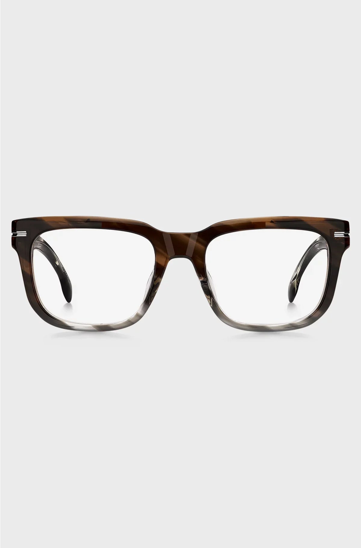 PATTERNED-ACETATE OPTICAL FRAMES WITH TEMPLE LOGO
