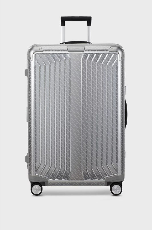 SILVER ALUMINIUM SUITCASE 76CM