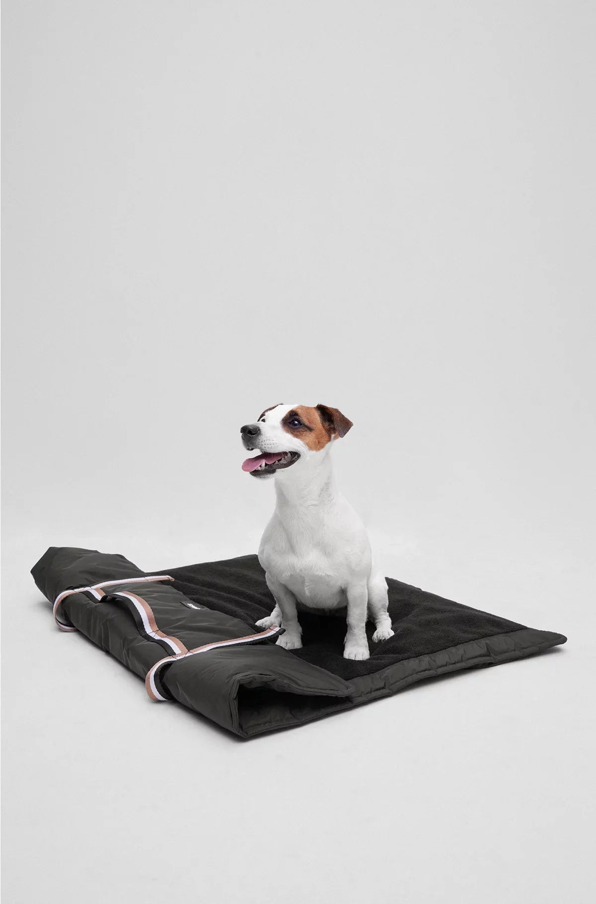 MATERASSINO PORTATILE PER CANI CON RIVESTIMENTO IN SHERPA