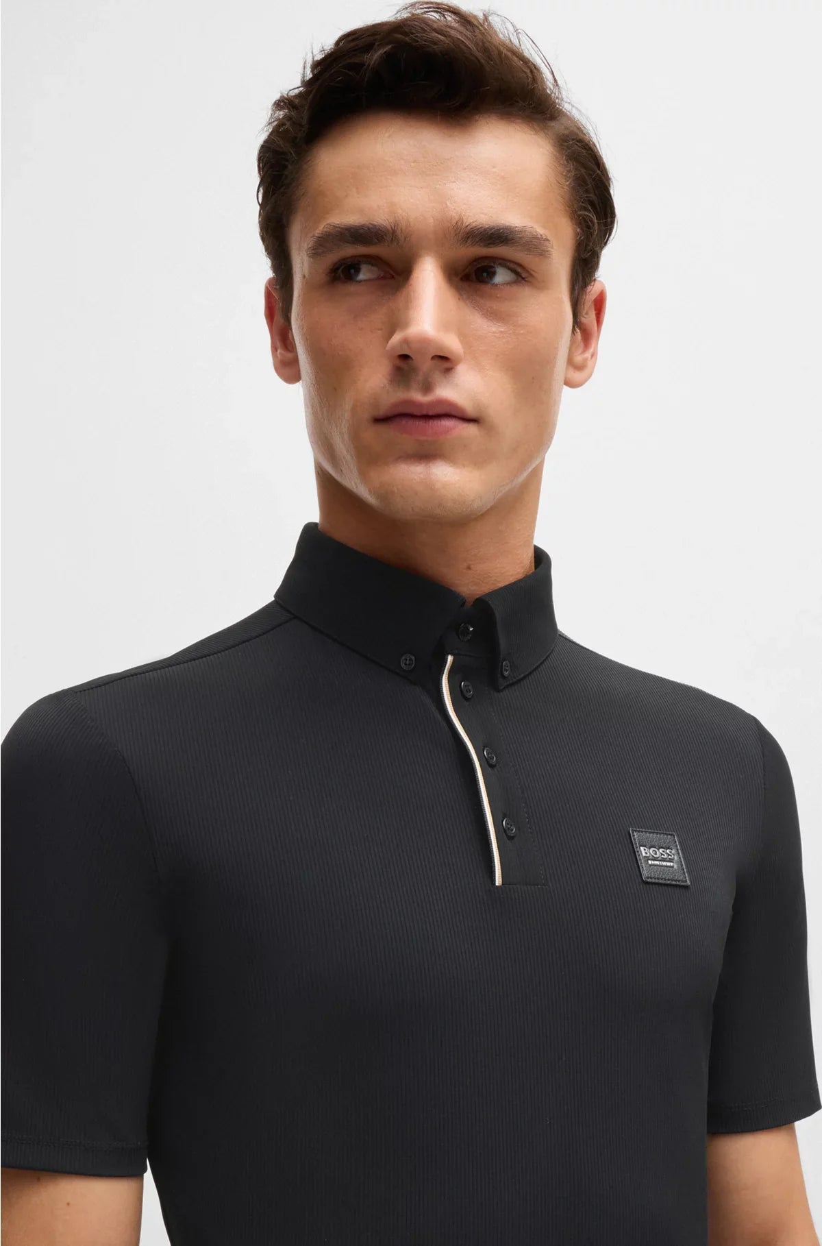 EQUESTRIAN TRAINING SHIRT IN STRETCH PIQUE