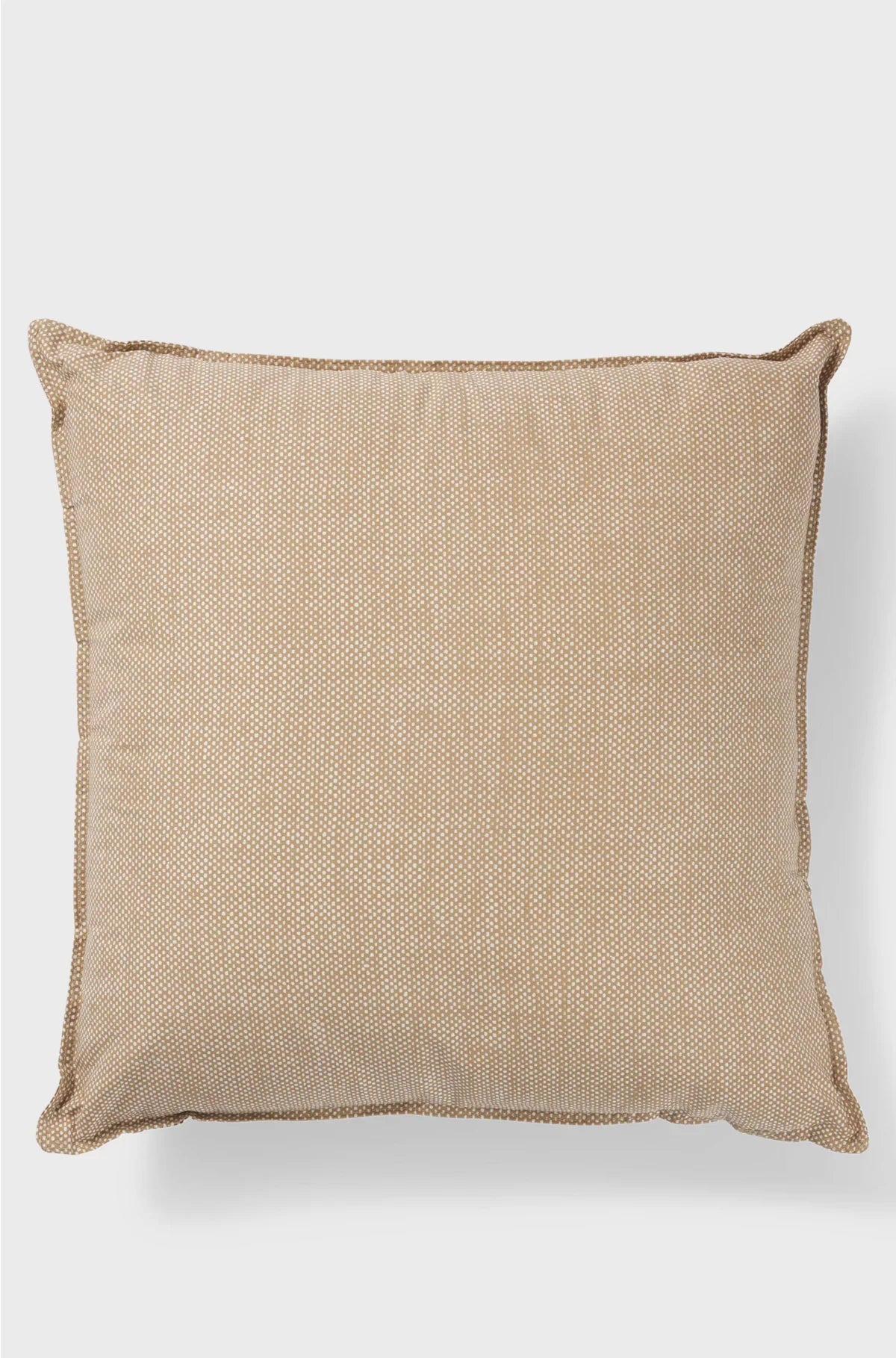 PRINTED CUSHION WITH LOGO AND SIGNATURE STRIPE