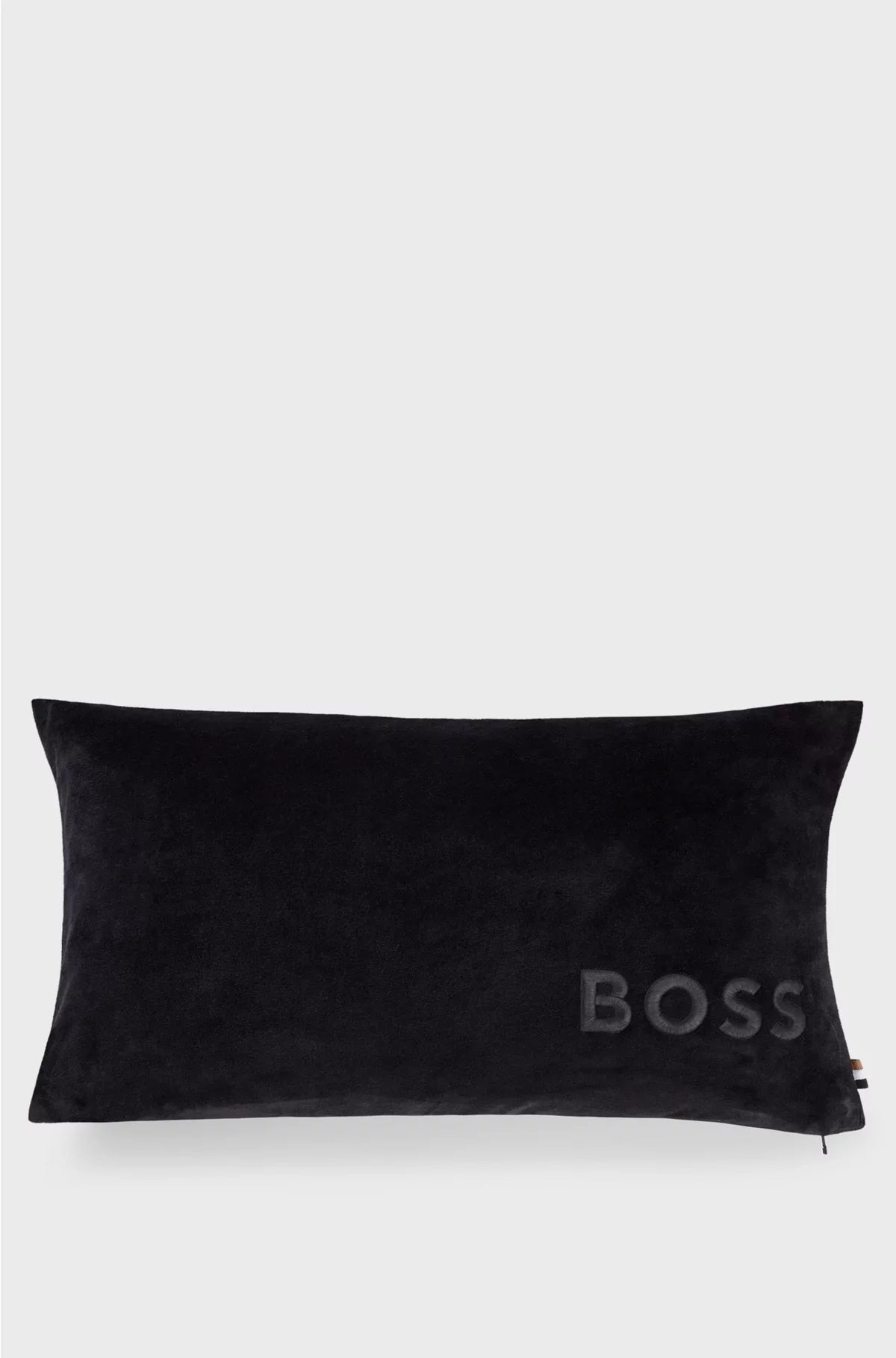 LOGO-EMBROIDERED CUSHION COVER IN A COTTON BLEND