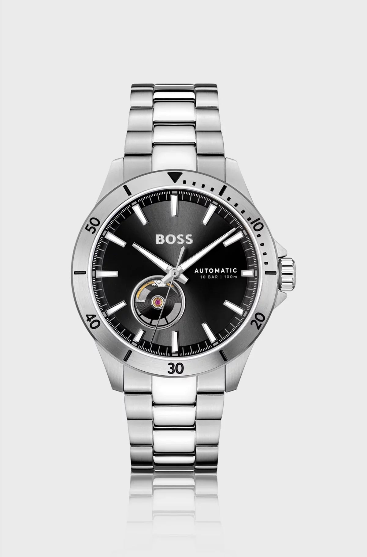 OROLOGIO IN ACCIAIO INOSSIDABILE CON MOVIMENTO AUTOMATICO GIAPPONESE