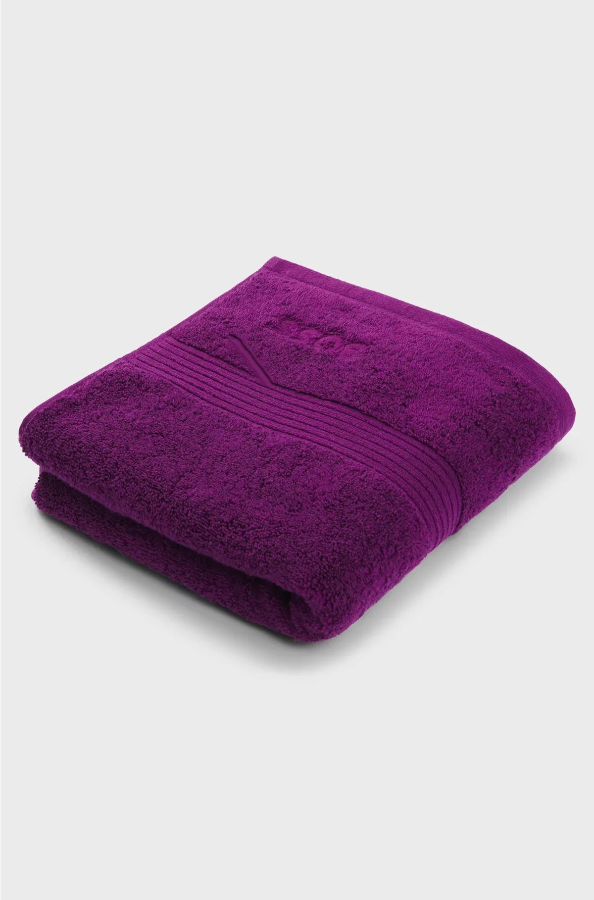 LOGO HAND TOWEL IN AEGEAN COTTON