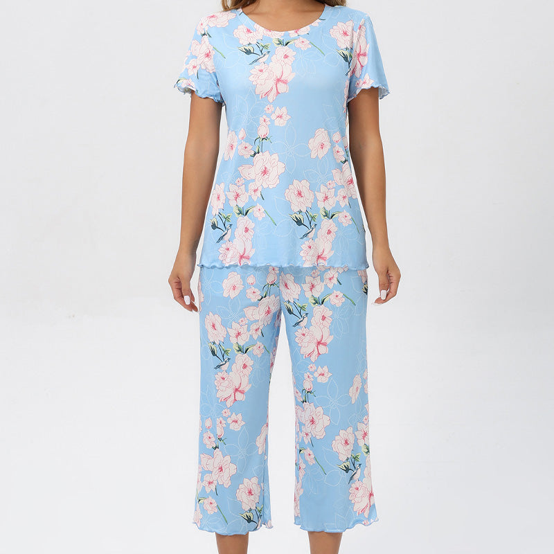 🎁Super Saldi Sconto del 50%⏳Pigiama da donna con stampa, top e pantaloni