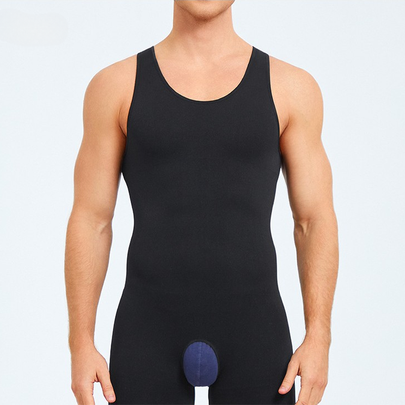 Body modellante snellente contenitivo da uomo