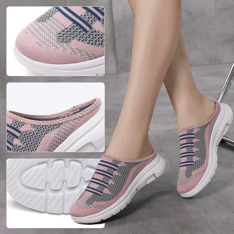 Comfortable and breathable slippers with closed toes