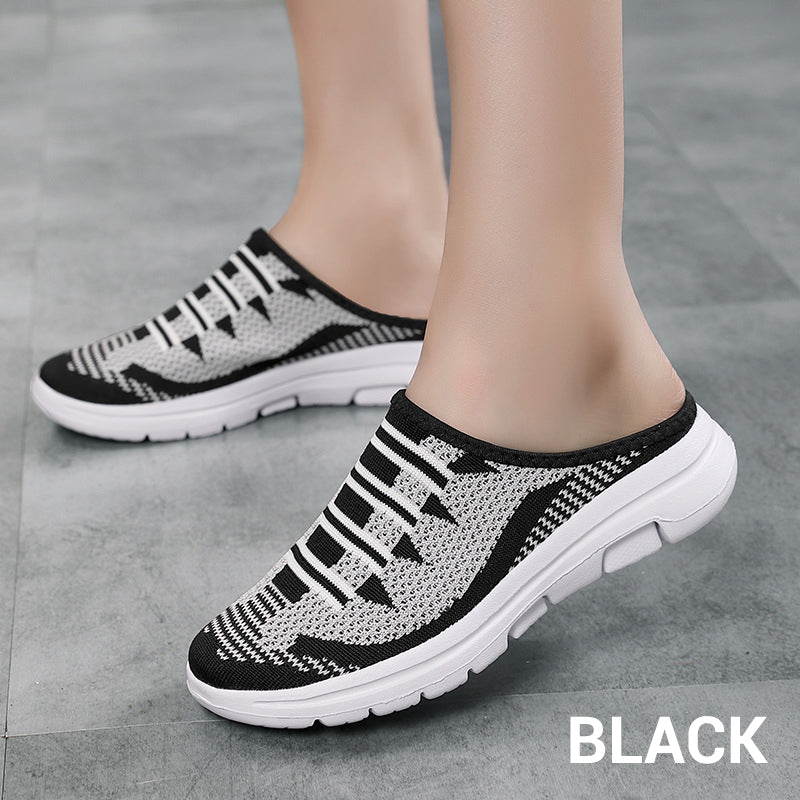Comfortable and breathable slippers with closed toes