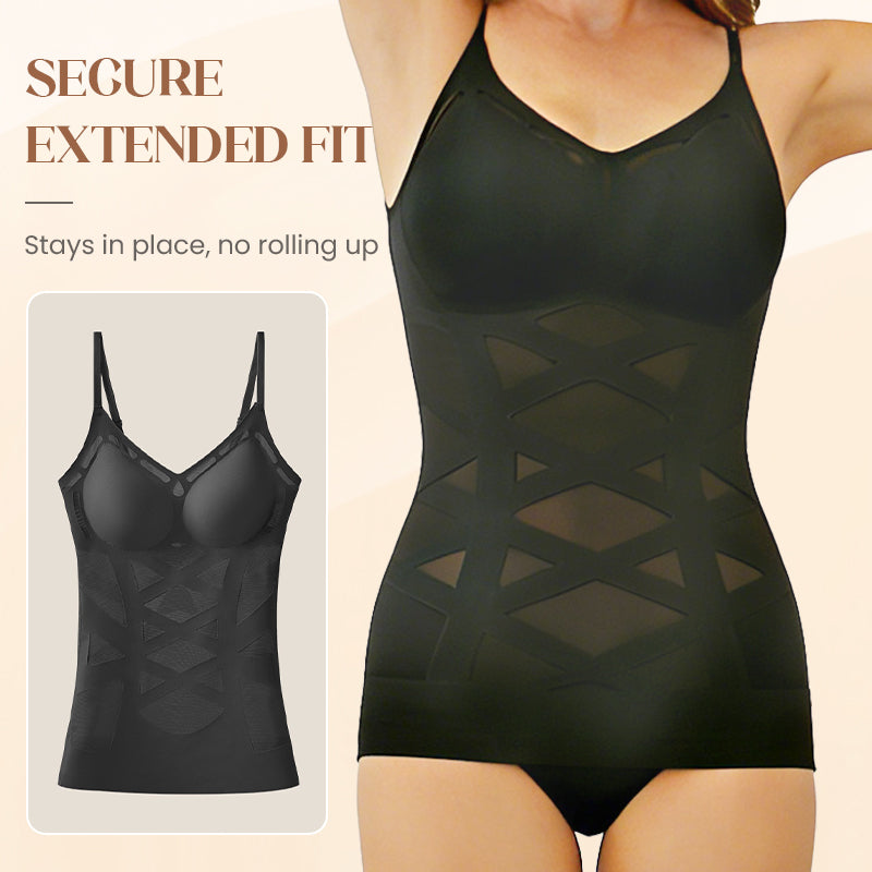 🔥Novità✨Canotta modellante seamless da donna con reggiseno integrato