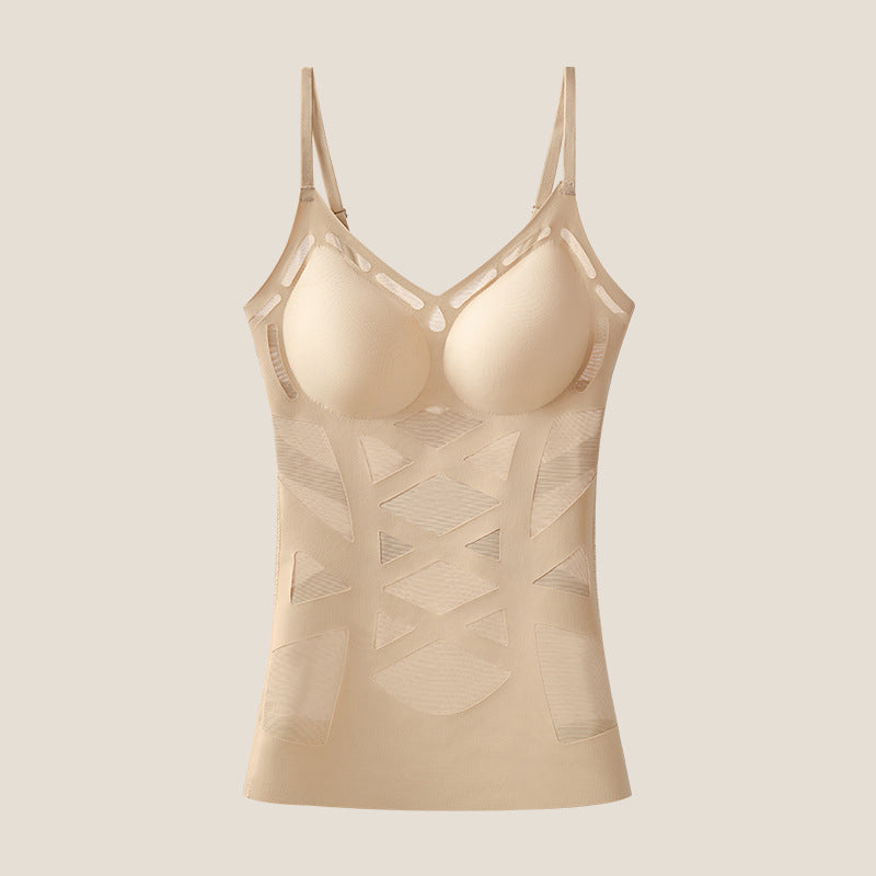 🔥Novità✨Canotta modellante seamless da donna con reggiseno integrato