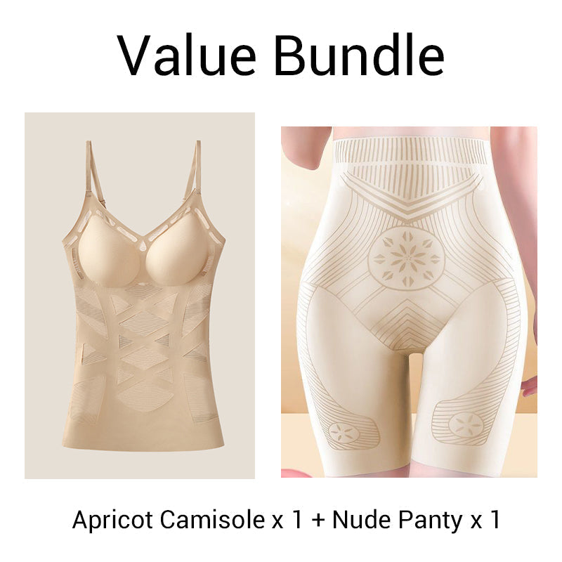 🔥Novità✨Canotta modellante seamless da donna con reggiseno integrato