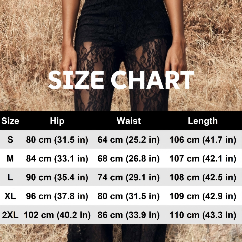 👖51% OFF!🌞Elegant Lace Flare Pants with High-Waisted Design