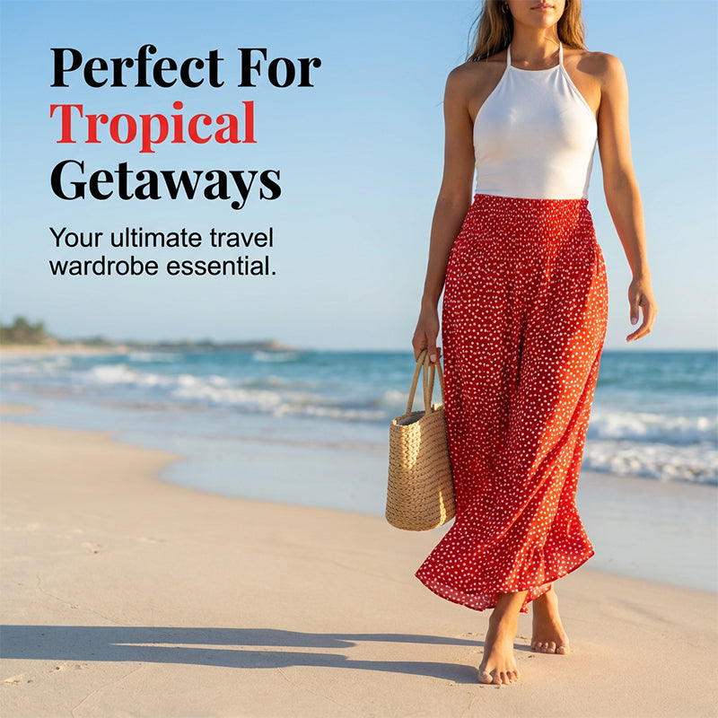 ⏳Time-Limited Special⏰Women’s Flowy High Waist Wide-Leg Pants – Slimming, Comfy & Chic