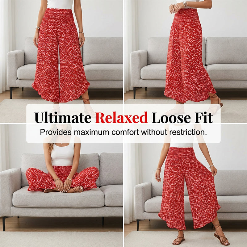 ⏳Time-Limited Special⏰Women’s Flowy High Waist Wide-Leg Pants – Slimming, Comfy & Chic
